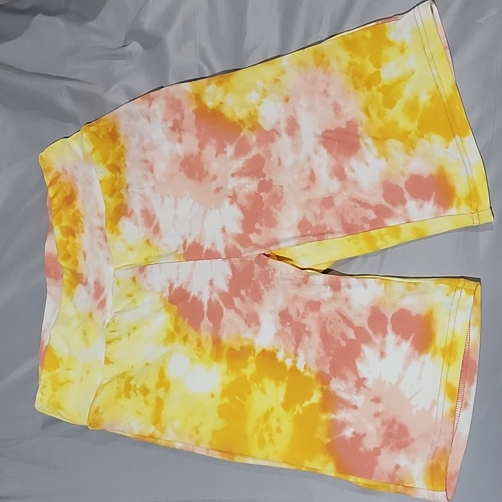 New look high waisted klbike shorts